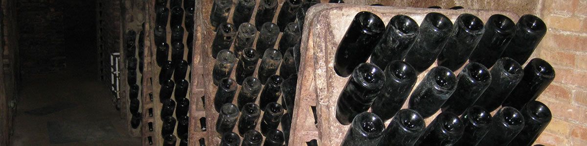 Nuestras bodegas datan del 1794 y en ellas reposan las botellas de cava Rekondo